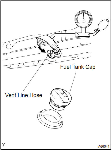 Inspect fuel cutoff valve and fill check valve