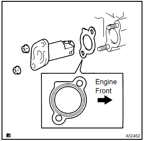 3. Turn the crankshaft counterclockwise, and disconnect