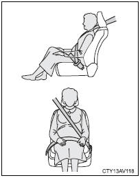 Obtain medical advice and wear the seat