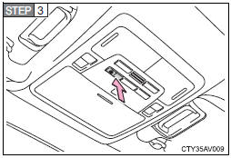 Test the HomeLink operation