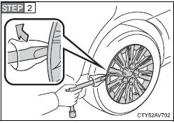 For vehicles with steel wheels,