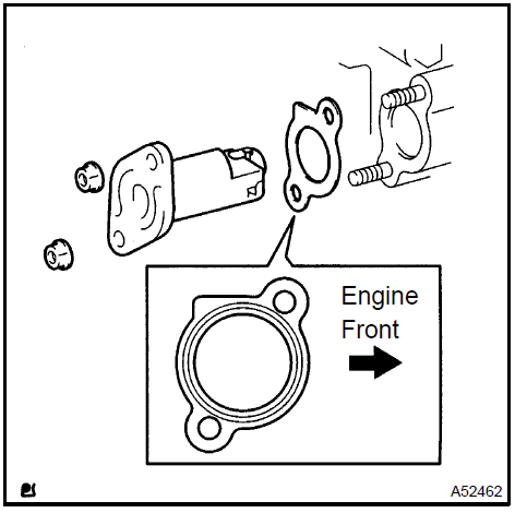 c. Turn the crankshaft counterclockΩise and check that the