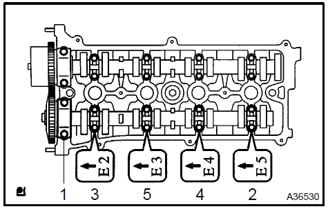 Remove No.2 Camshaft