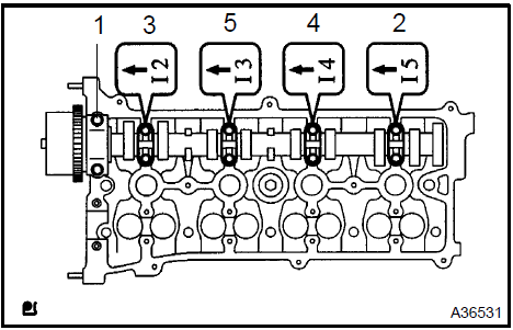 Remove camshaft