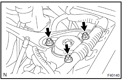 4. FIX FRONT SHOCK ABSORBER WITH COIL SPRING