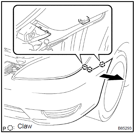 2. REMOVE FRONT BUMPER EXTENSION MOUNTING