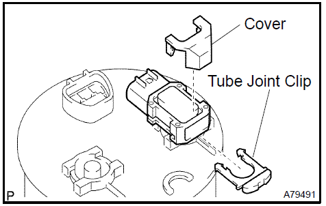 Remove vapor pressure sensor assy