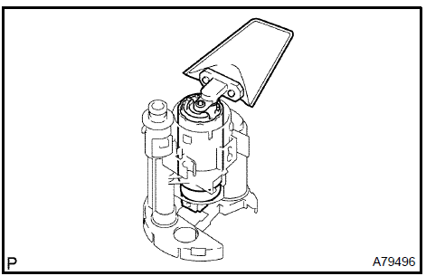 Remove fuel pump