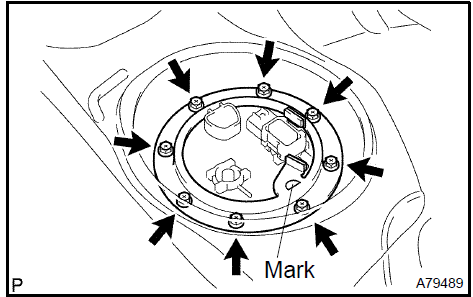  Install fuel tank vent tube set plate