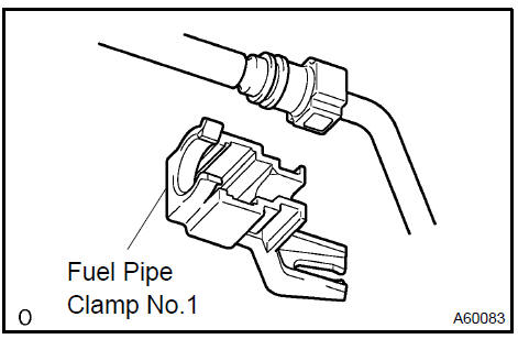 3. Disconnect the connector from the hose while