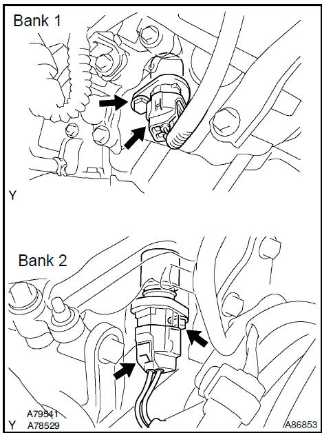 Remove VVT sensor