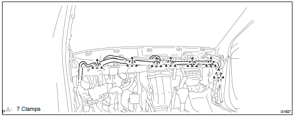 36. INSTALL STEERING COLUMN ASSY