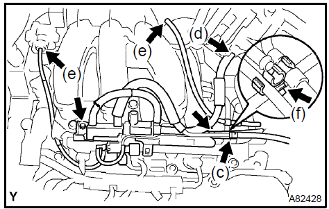 8. REMOVE INTAKE AIR SURGE TANK