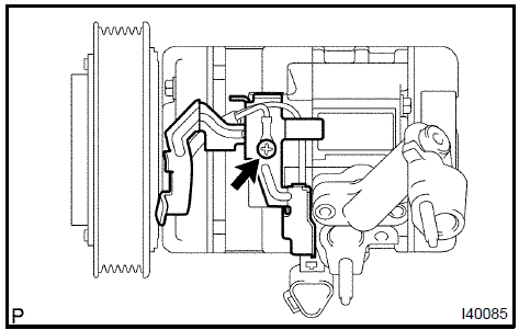 Remove cooler compressor bracket