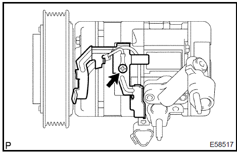 Remove cooler compressor bracket