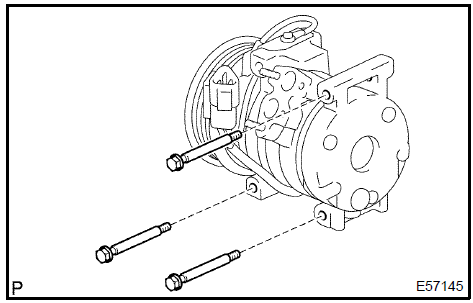 7. REMOVE MAGNET CLUTCH ASSY