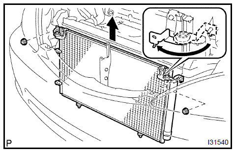 Remove cooler condenser assy