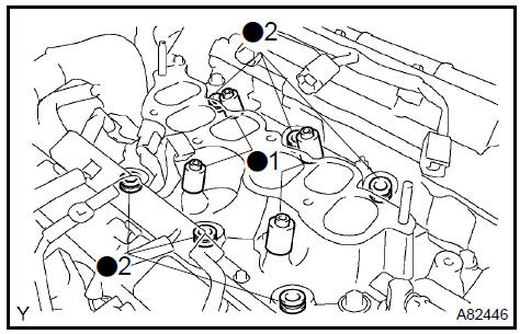 d. Pull out the fuel injector from the fuel delivery pipe.