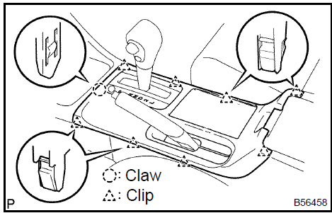 27. REMOVE CONSOLE BOX CARPET