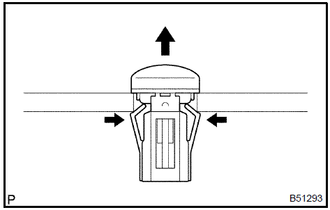 Remove cooler (solar sensor) thermistor (auto air conditioning)