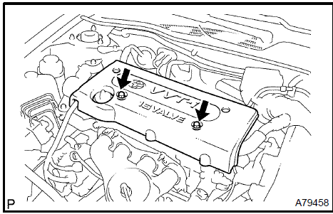 Remove engine cover sub-assy No.1