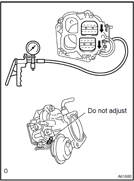 Inspect intake air control valve assy No.1 (1MZ-FE only)