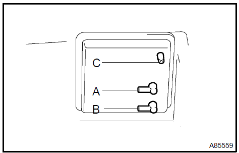 Inspect vacuum switching valve assy for acis