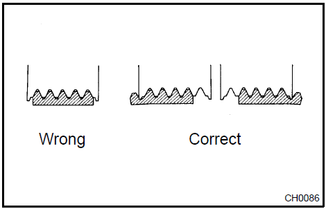 4. FULLY TIGHTEN V (COOLER COMPRESSOR TO