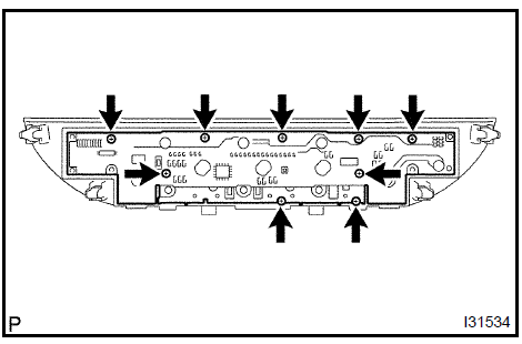 Remove heater control base sub-assy