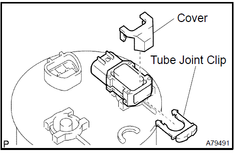 Remove vapor pressure sensor assy