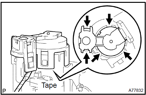 Remove fuel suction support No.2