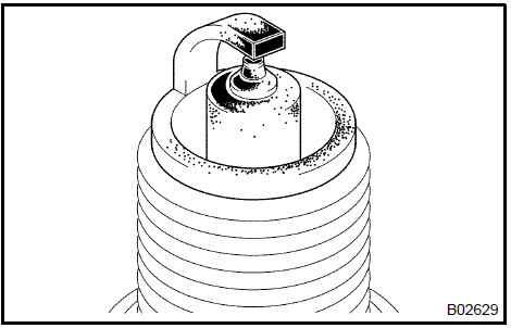 d. Check the spark plug electrode gap.