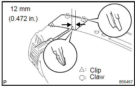 Remove instrument panel speaker panel sub-assy No.2