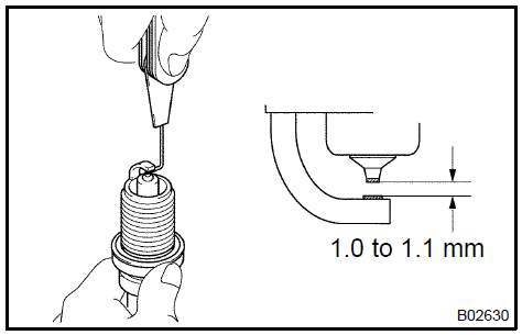 e. Clean the spark plugs.If the electrode has traces of wet carbon, clean the electrode