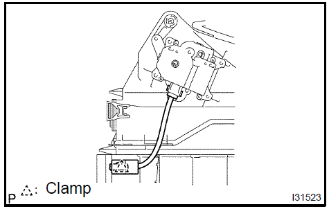 Remove cowl wire No.2