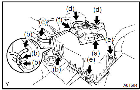 Remove air cleaner cap sub-assy