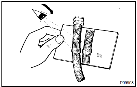  Inspect brake line pipes and hoses