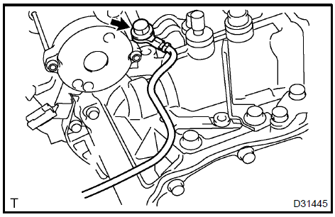 Remove engine wire No.3