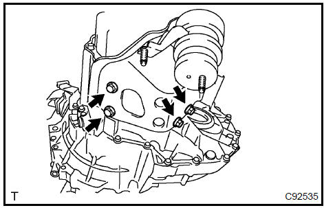 Remove engine mounting insulator LH