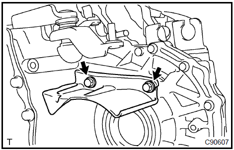 Install manual transmission case protector