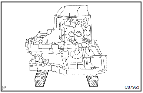 Fix manual transaxle assy