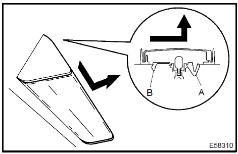 Remove license plate lamp assy