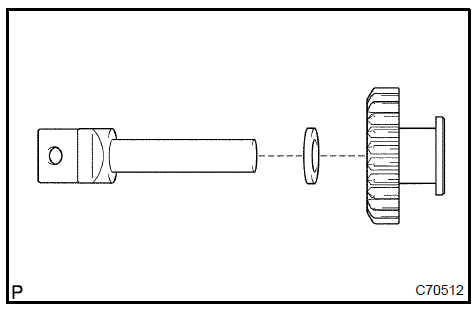 36. REMOVE REVERSE SHIFT ARM BRACKET ASSY