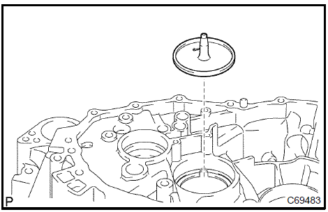 Remove output shaft (MTM) cover