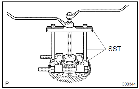 56. REMOVE CONTROL SHAFT COVER BIMETAL