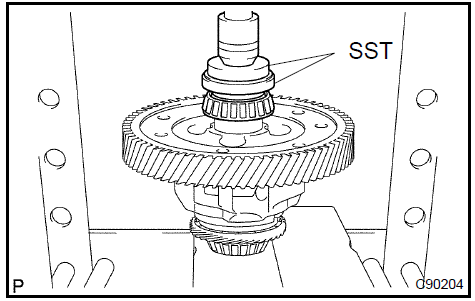 71. INSTALL TRANSMISSION CASE OIL SEAL