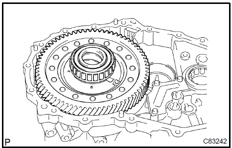 77. INSTALL FRONT TRANSAXLE CASE OIL SEAL