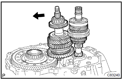 Install input shaft assy