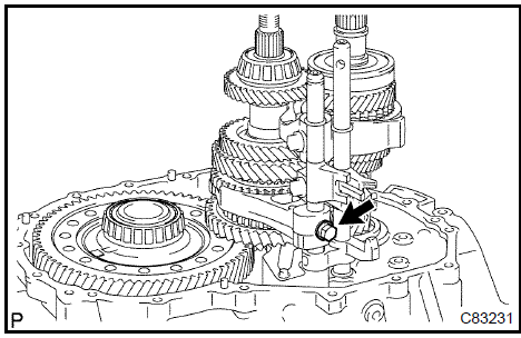 89. INSTALL REVERSE SHIFT ARM BRACKET ASSY