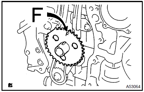 Install crankshaft position sensor plate No.1